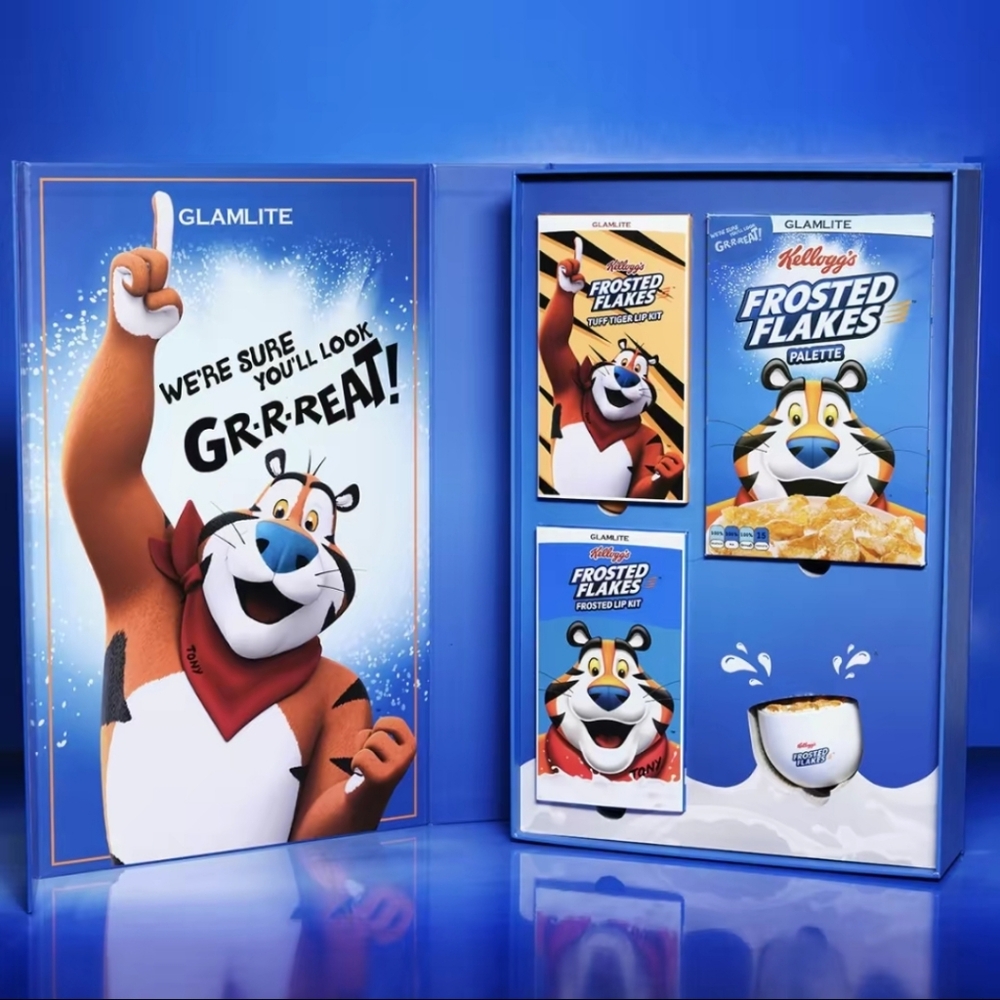 Glamlite x Frosted Flakes Makeup Set